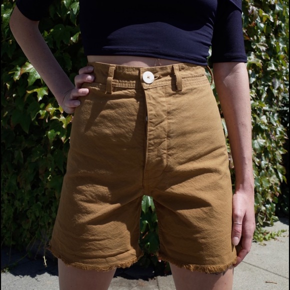 Jesse Kamm cut off shorts in Tobacco size 8 (or 6) - Picture 2 of 7